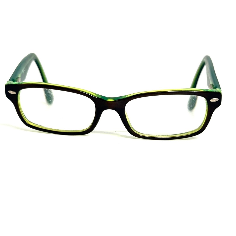 Ray-Ban Kids Green Rectangular Eyeglass Frames 48-16-130 RB1531